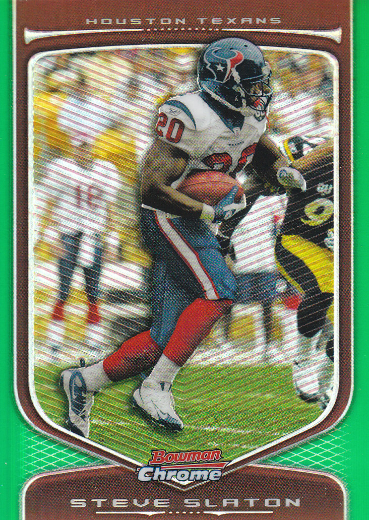 2009 Bowman Chrome Football Part 2 Parallel Refractors Cards - Picture 38 of 217