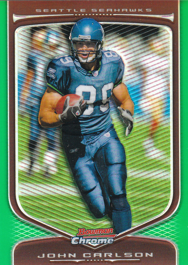 2009 Bowman Chrome Football Part 2 Parallel Refractors Cards - Picture 42 of 217