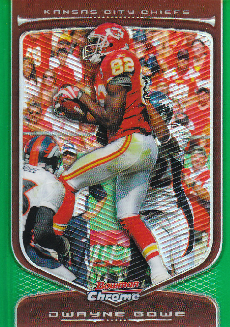 2009 Bowman Chrome Football Part 2 Parallel Refractors Cards - Picture 44 of 217