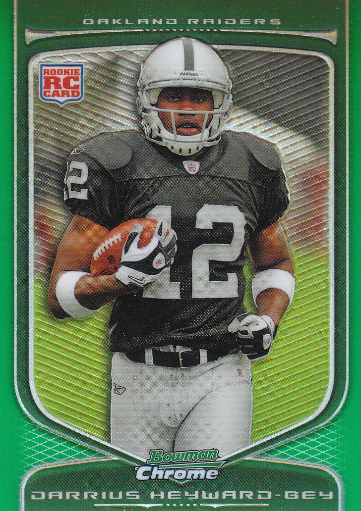 2009 Bowman Chrome Football Part 2 Parallel Refractors Cards - Picture 48 of 217