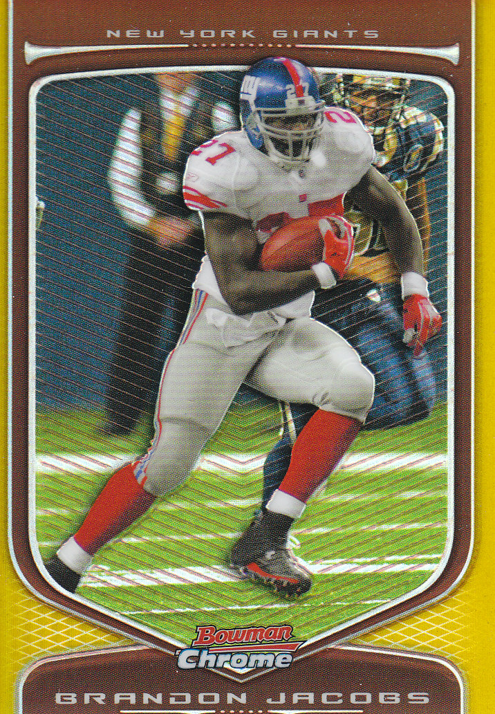 2009 Bowman Chrome Football Part 2 Parallel Refractors Cards - Picture 32 of 217