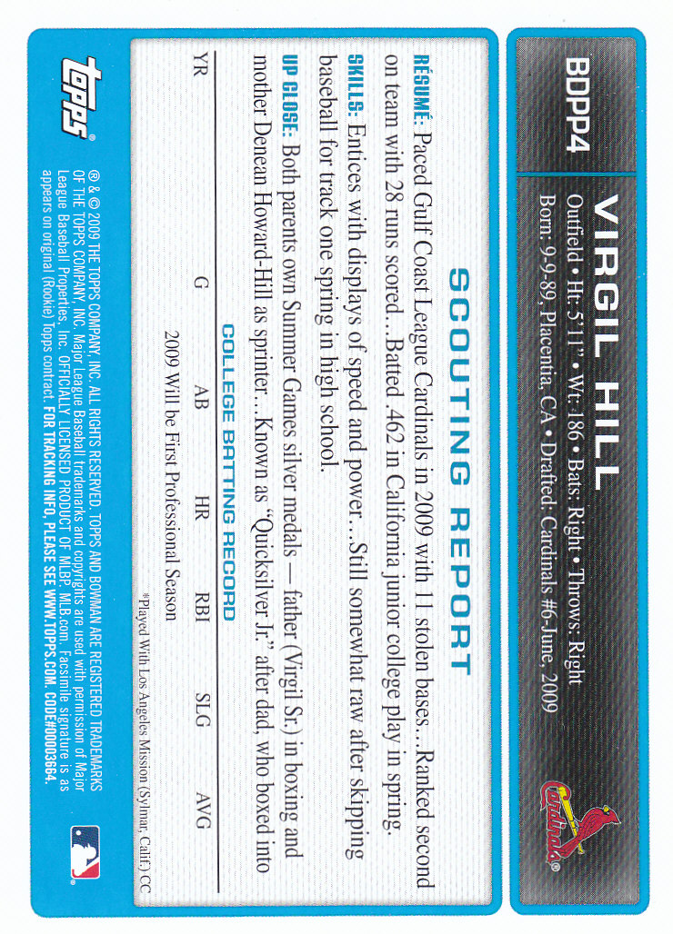 2009 Bowman Draft Baseball Part 2 Parallel Cards - Picture 167 of 387