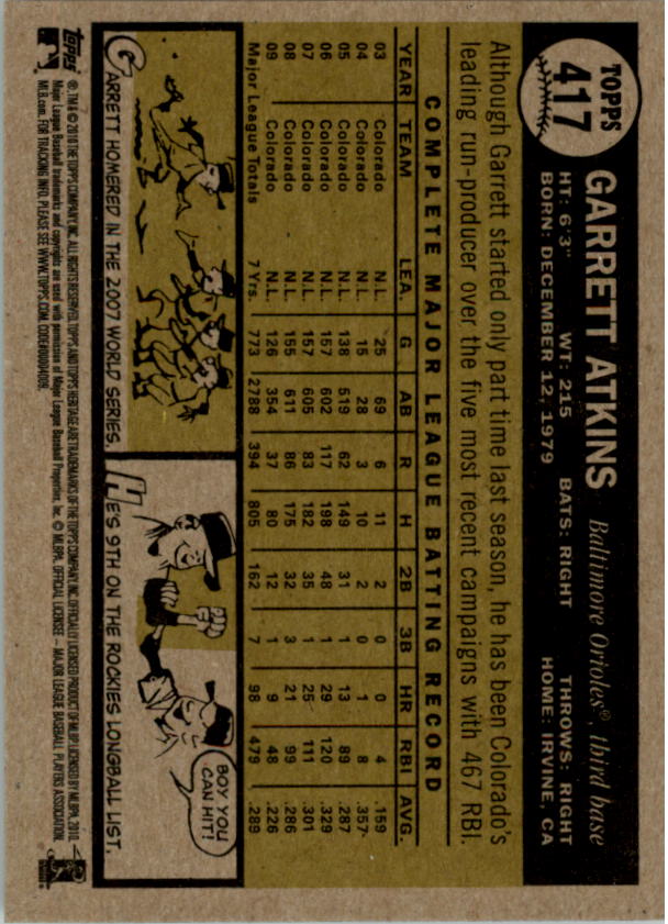 2010 Topps Heritage Baseball Card Pick 158-500 - Picture 349 of 380