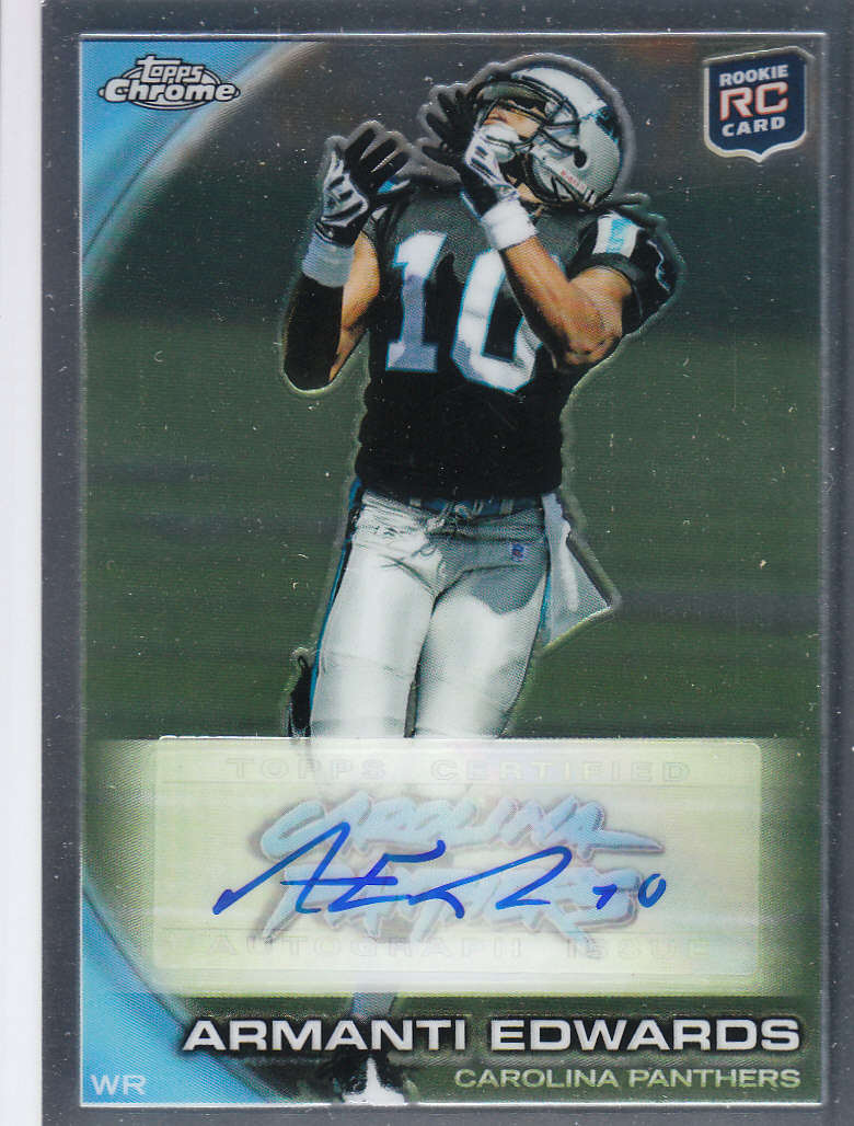 2010 Topps Chrome Football Part 3 Insert and Rookie Autograph Cards - Picture 78 of 81