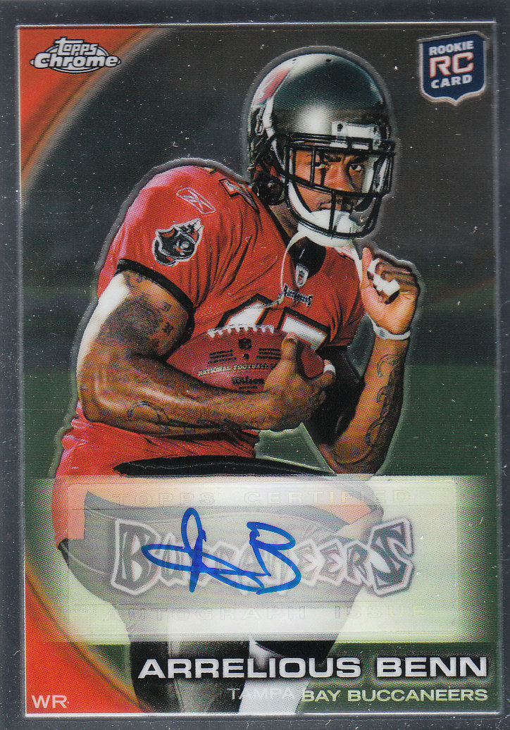 2010 Topps Chrome Football Part 3 Insert and Rookie Autograph Cards - Picture 80 of 81