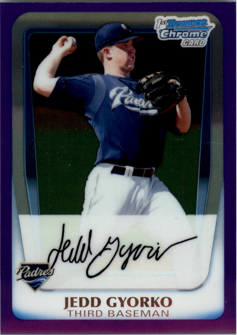 2011 Bowman Chrome Prospects Purple Refractors - Picture 47 of 122