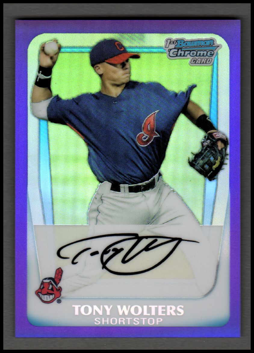 2011 Bowman Chrome Prospects Purple Refractors - Picture 55 of 122