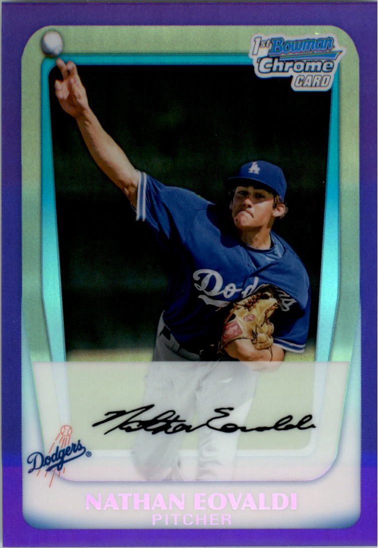 2011 Bowman Chrome Prospects Purple Refractors - Picture 87 of 122
