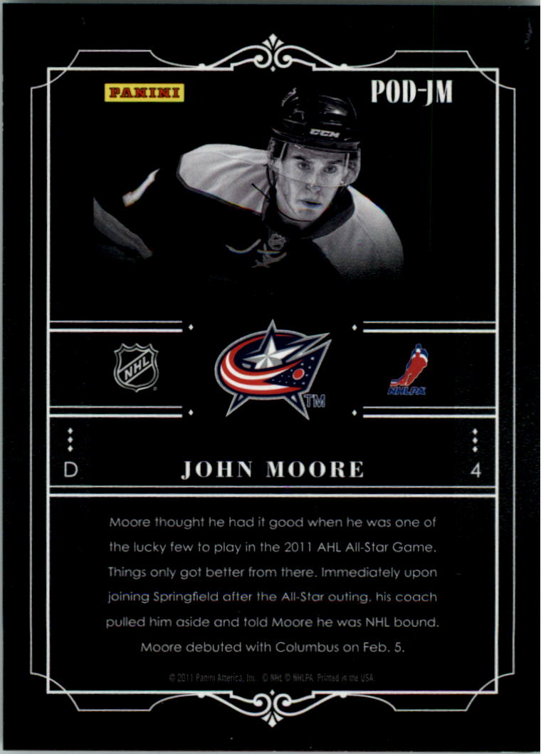 2011-12 Panini Player of the Day Black Border Hockey Card Pick - Picture 15 of 21