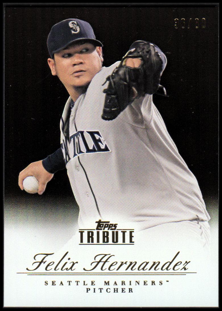 2012 Topps Tribute Baseball Black parallel #d/60 YOU PICK - Picture 2 of 9
