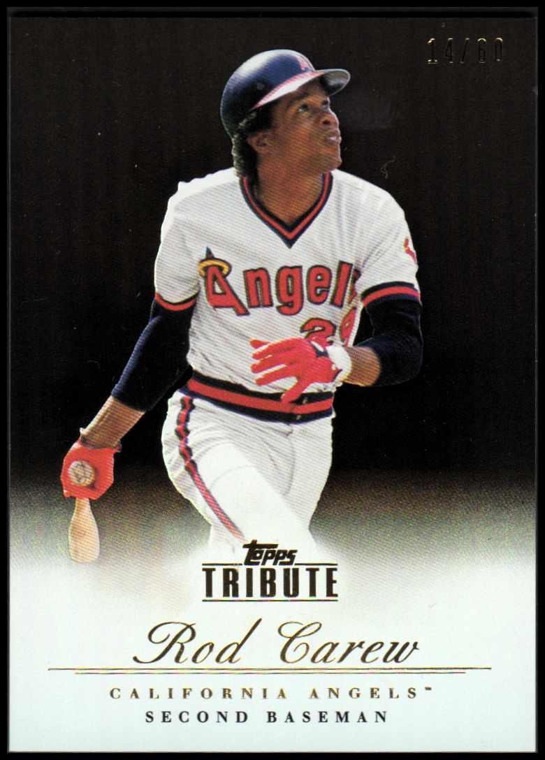 2012 Topps Tribute Baseball Black parallel #d/60 YOU PICK - Picture 8 of 9
