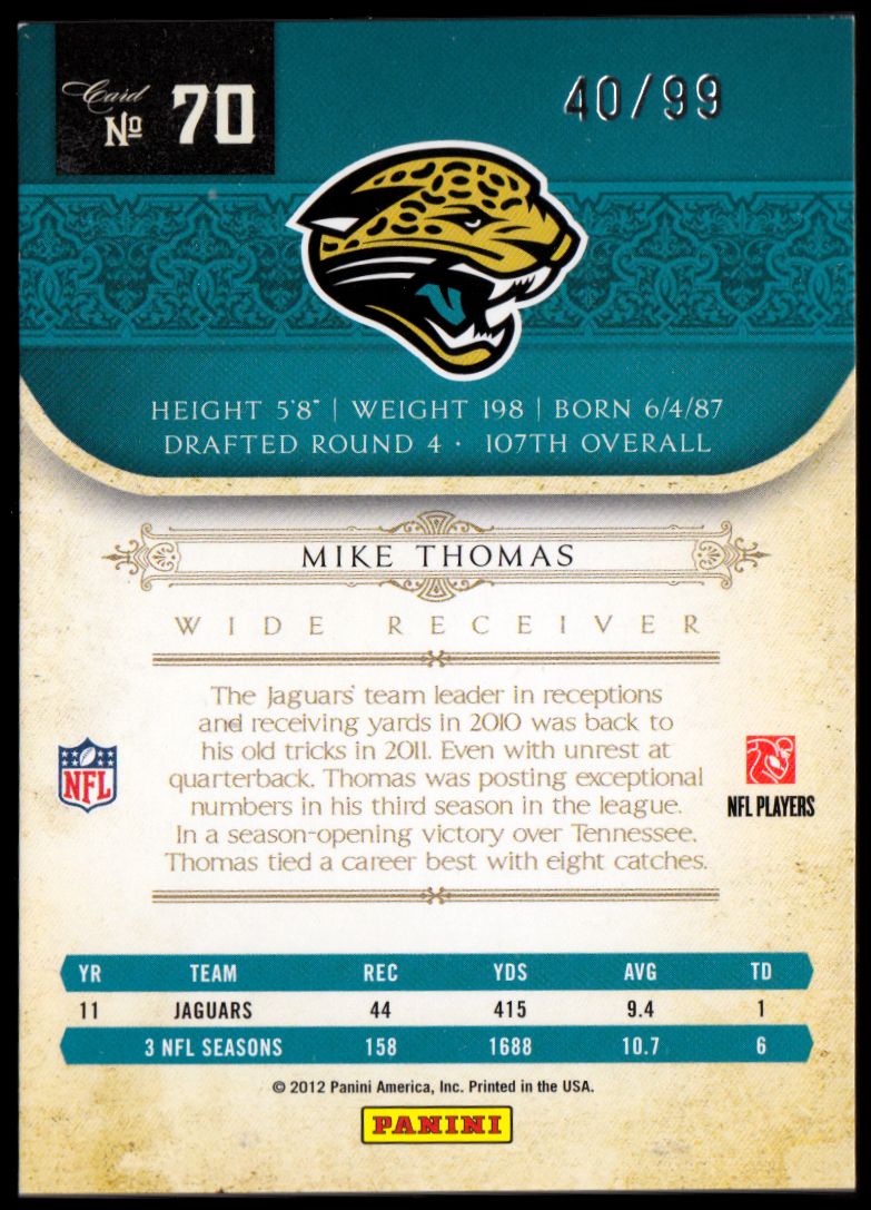 Playoff National Treasures Fooball 2011 tú eliges - Imagen 101 de 219