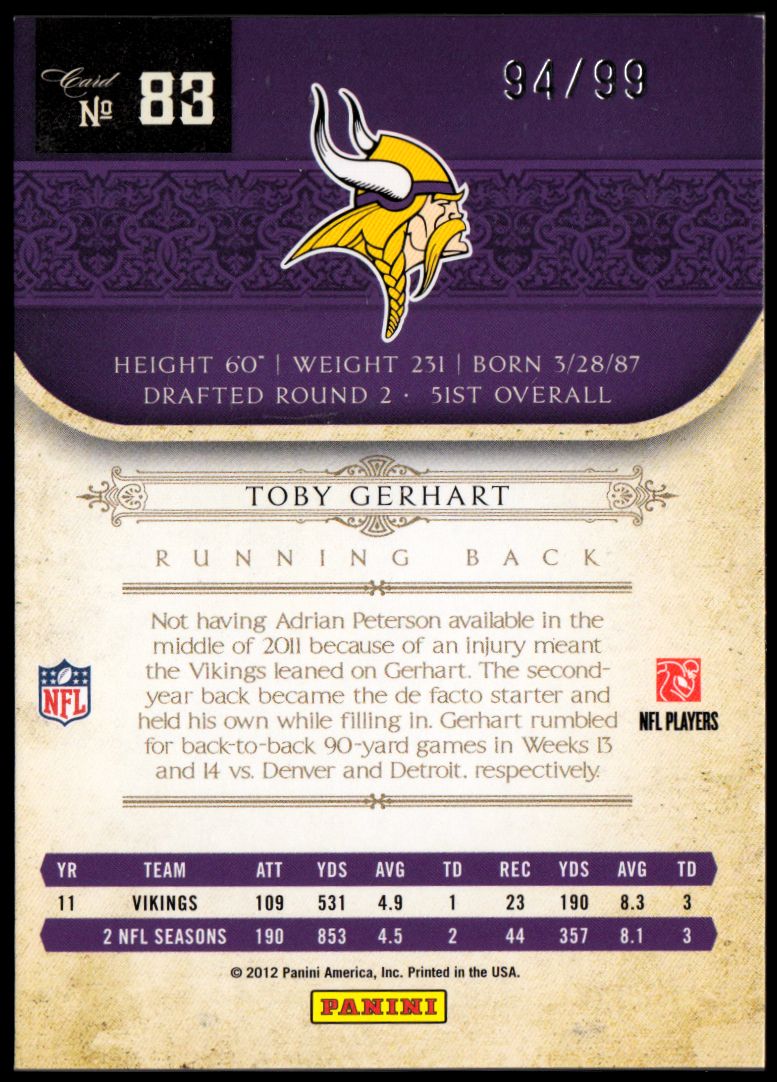Playoff National Treasures Fooball 2011 tú eliges - Imagen 123 de 219