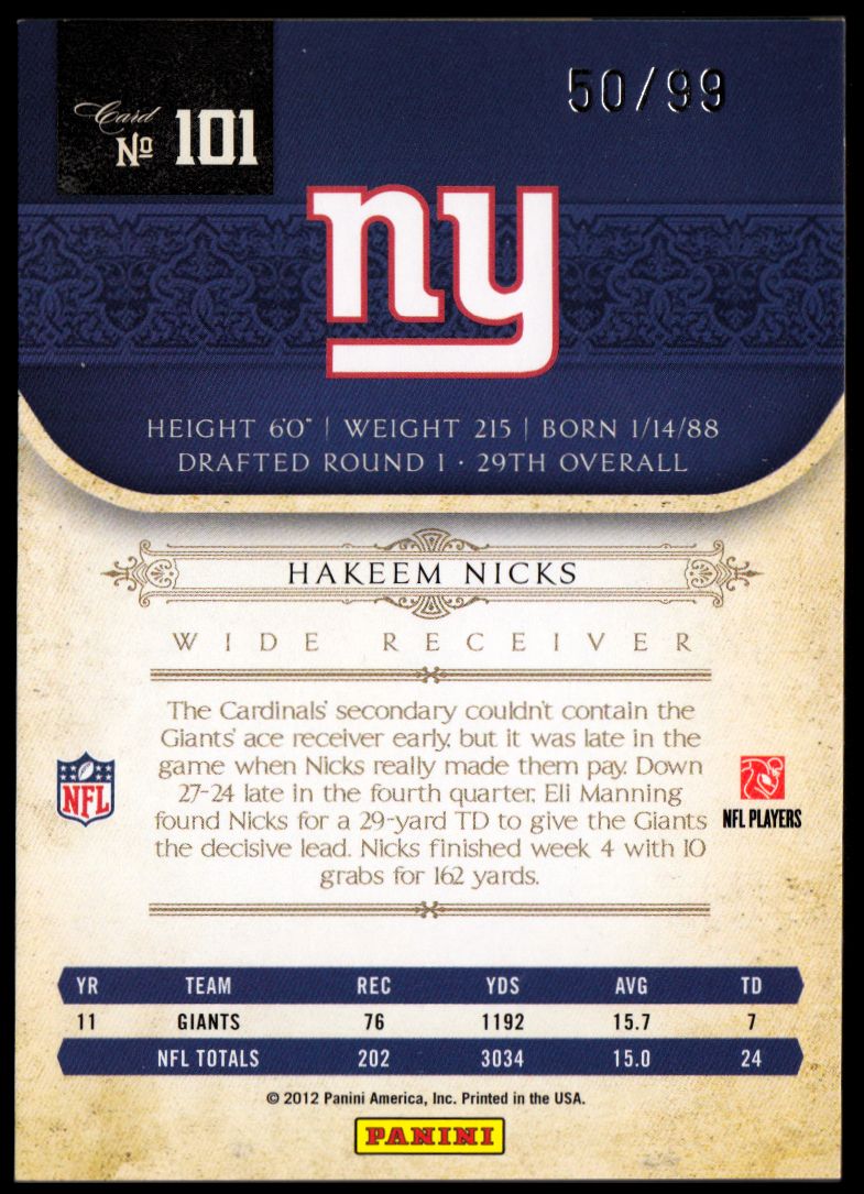 Playoff National Treasures Fooball 2011 tú eliges - Imagen 137 de 219