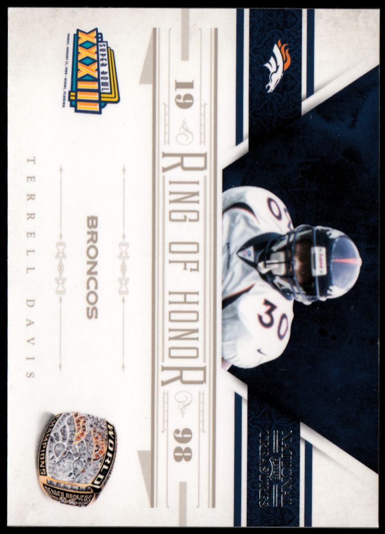 Anillo de honor de fútbol americano Playoffs National Treasures 2011 tú eliges - Imagen 4 de 17