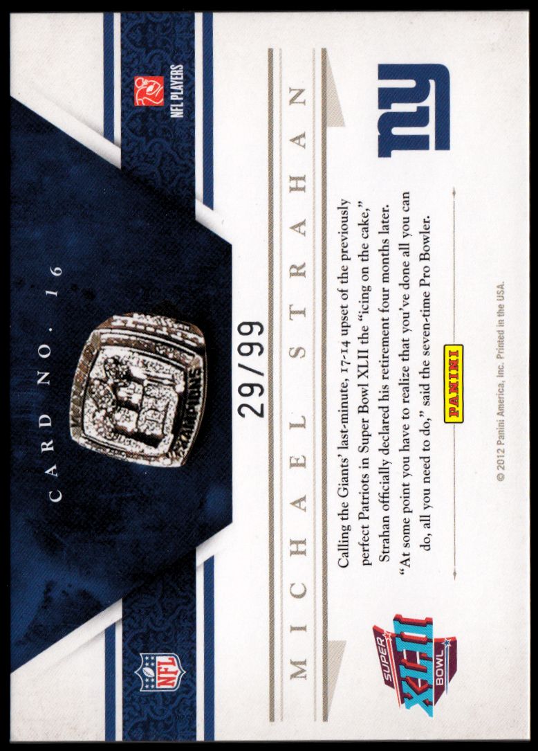 Anillo de honor de fútbol americano Playoffs National Treasures 2011 tú eliges - Imagen 17 de 17