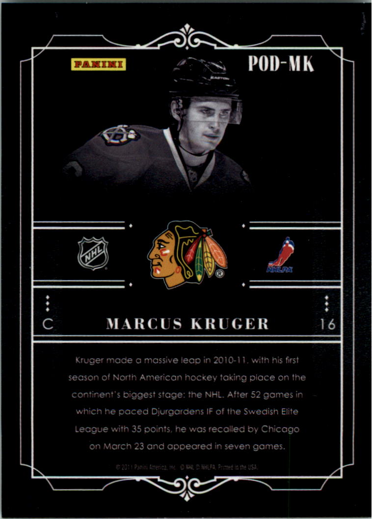 2011-12 Panini Player of the Day Black Border Hockey Card Pick - Picture 17 of 21