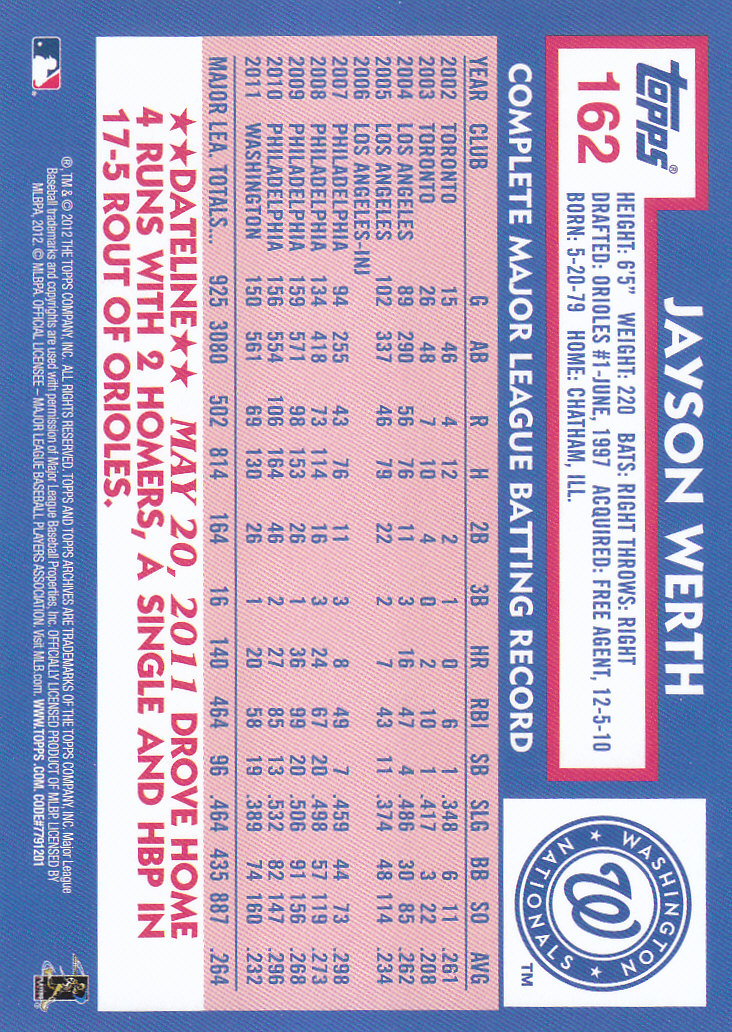 2012 Topps Archives Baseball - Picture 383 of 420