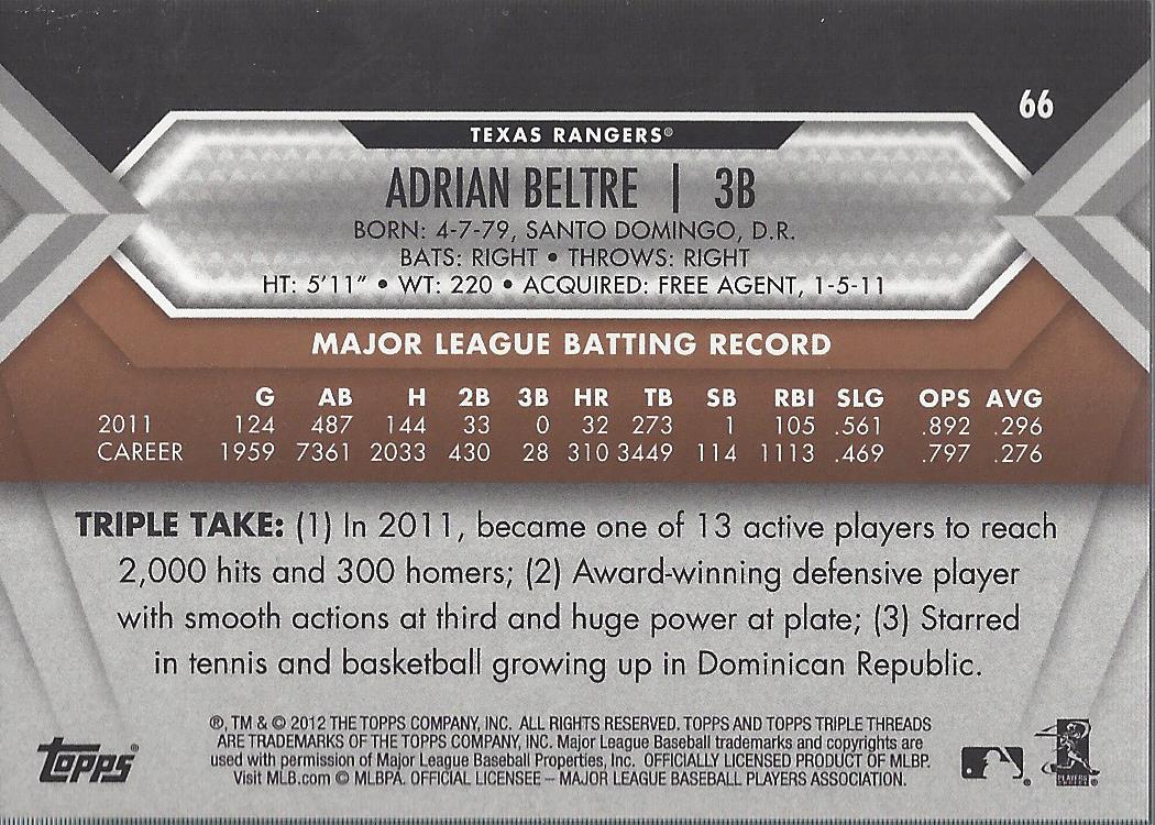 2012 Topps Triple Threads Sepia Baseball Card Pick - Picture 40 of 61