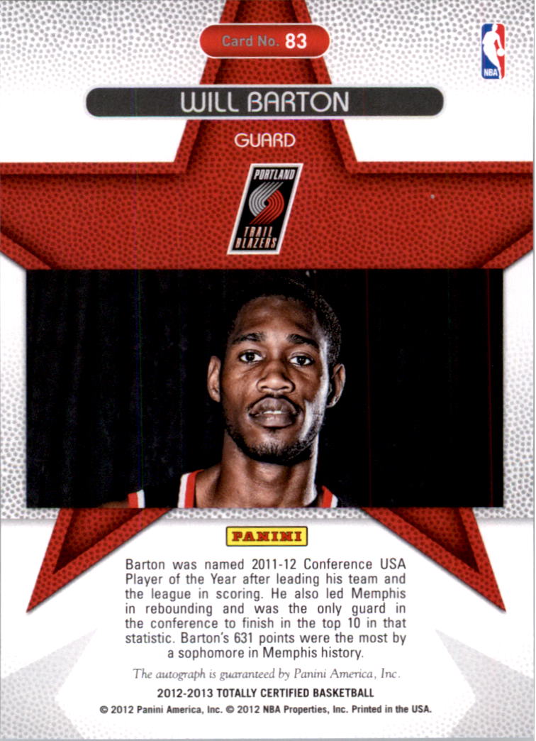 2012-13 autógrafos de rollo de novato de baloncesto totalmente certificados automáticos que elijas - Imagen 36 de 53