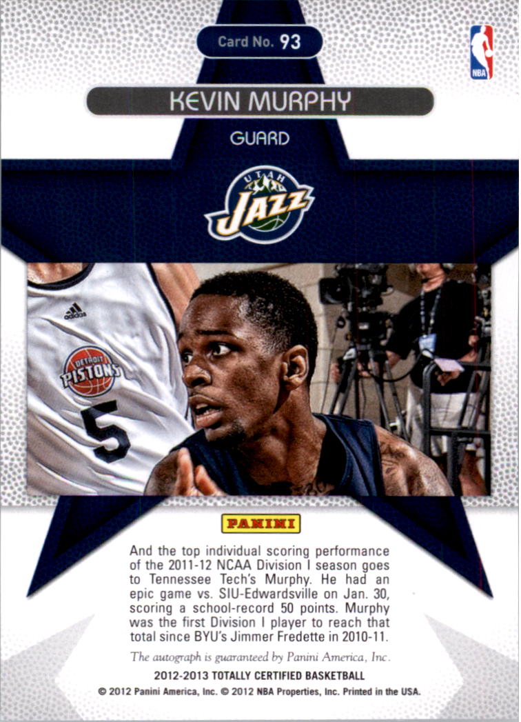 2012-13 autógrafos de rollo de novato de baloncesto totalmente certificados automáticos que elijas - Imagen 47 de 53
