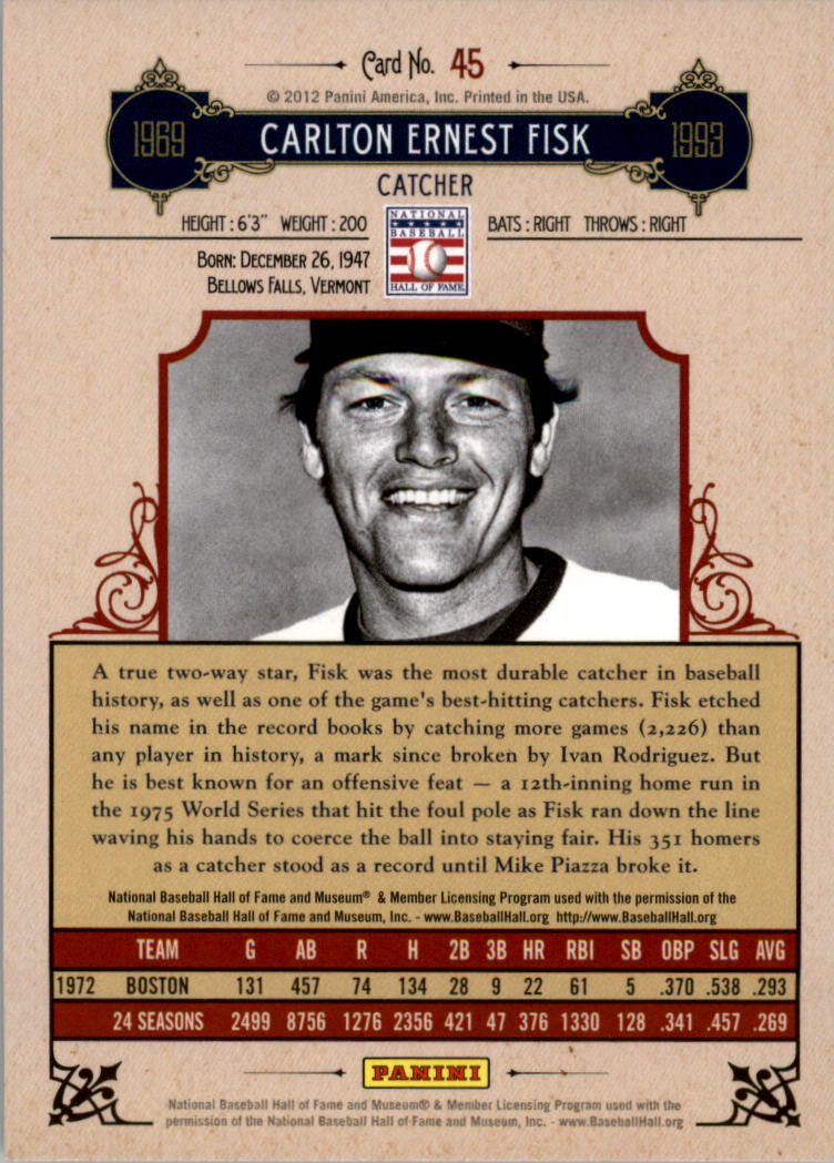 2012 Panini Cooperstown Crystal Collection RED You Pick - Picture 44 of 114