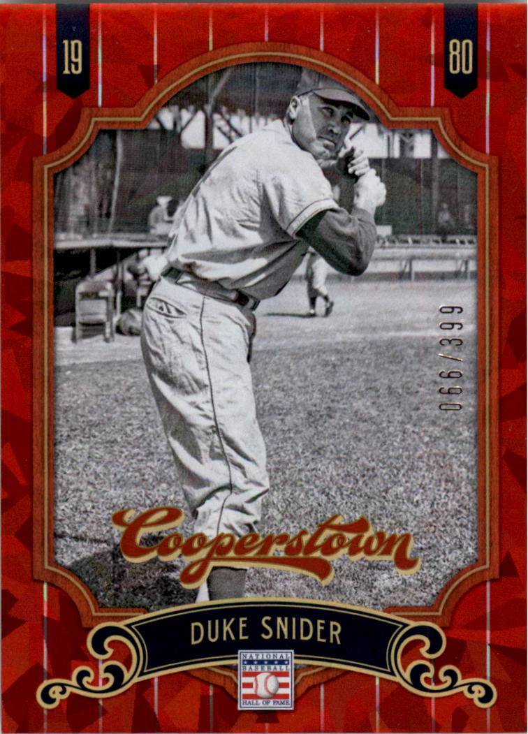2012 Panini Cooperstown Crystal Collection RED You Pick - Picture 91 of 114