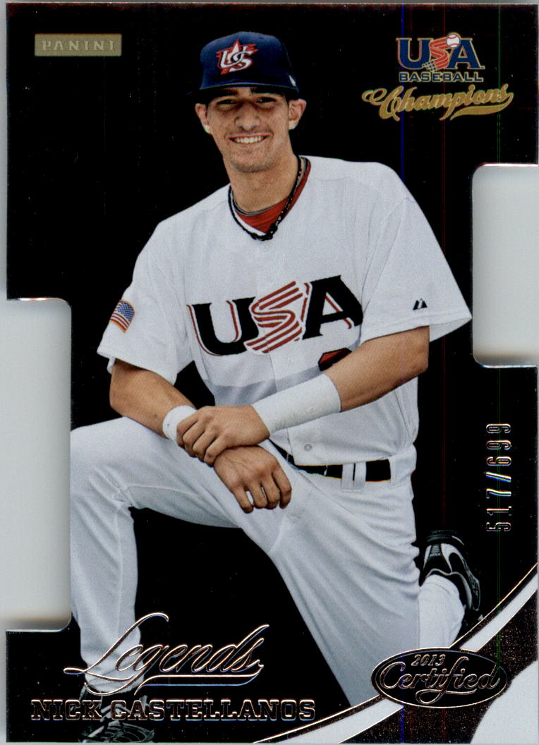 Troquelados certificados por leyendas campeones de béisbol de Estados Unidos 2013 tú eliges - Imagen 8 de 26