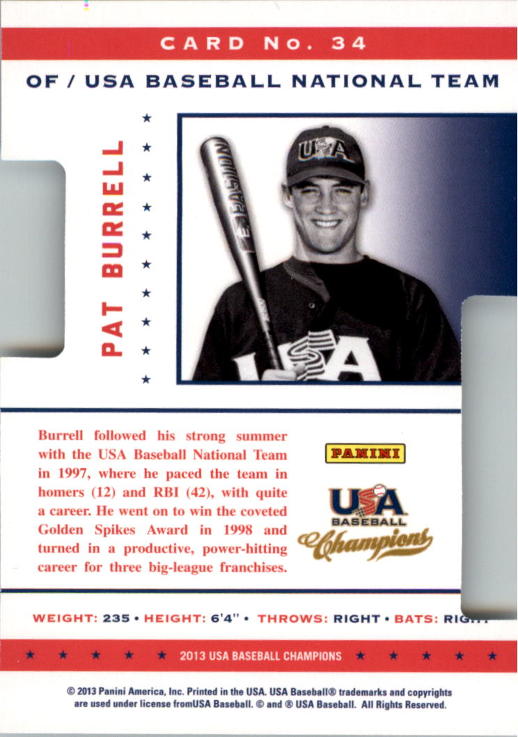 Troquelados certificados por leyendas campeones de béisbol de Estados Unidos 2013 tú eliges - Imagen 25 de 26