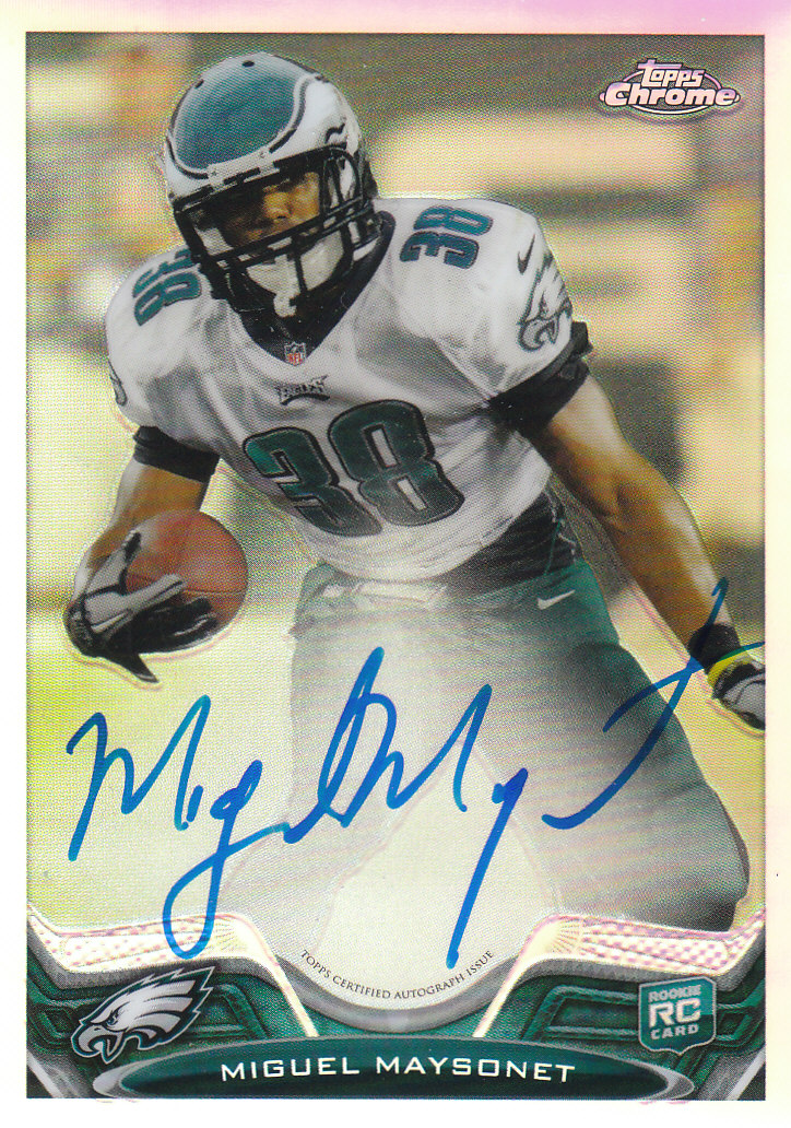 2013 Topps Chrome Football Part 4 Insert and Autograph Rookie Cards - Picture 151 of 166