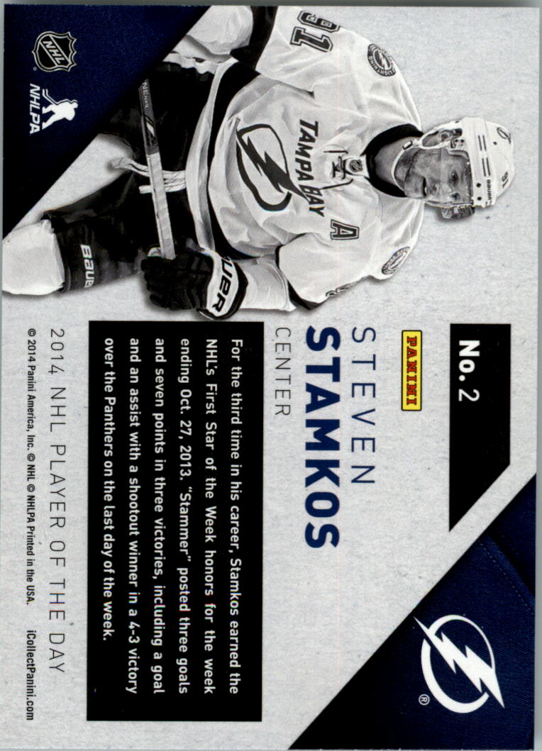 2013-14 Panini Player of the Day Hockey Card Pick - Picture 5 of 31