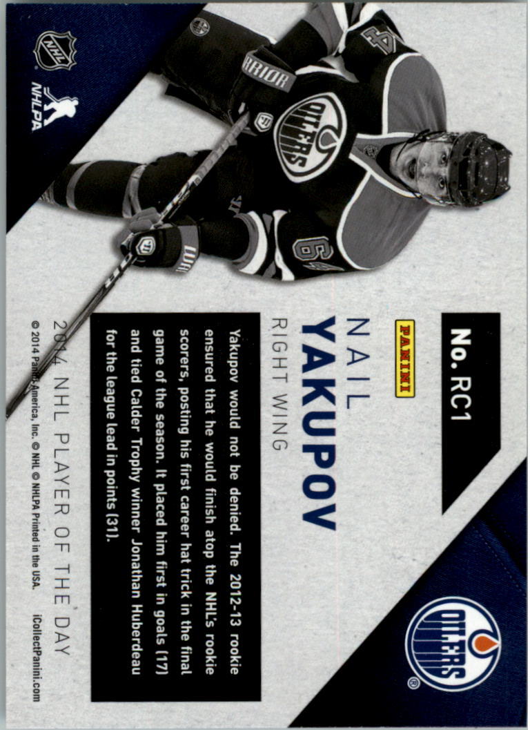 2013-14 Panini Player of the Day Hockey Card Pick - Picture 19 of 31