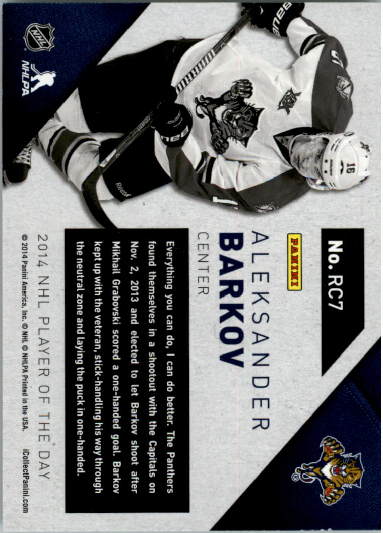 2013-14 Panini Player of the Day Hockey Card Pick - Picture 27 of 31