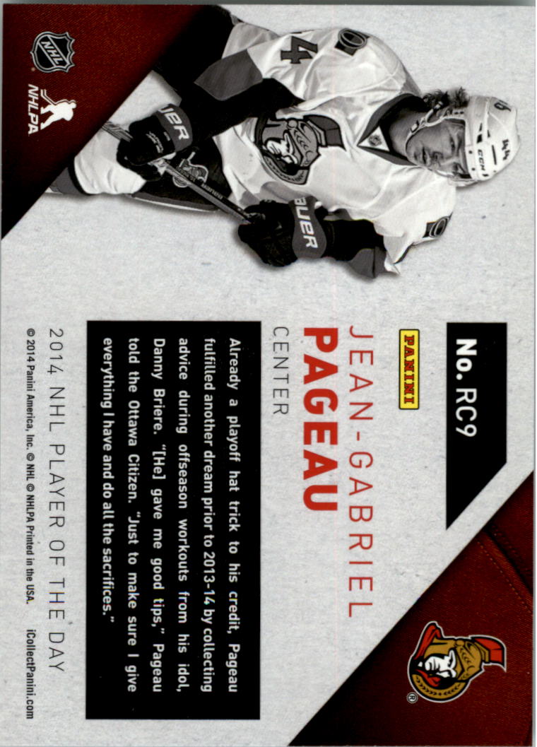 2013-14 Panini Player of the Day Hockey Card Pick - Picture 31 of 31