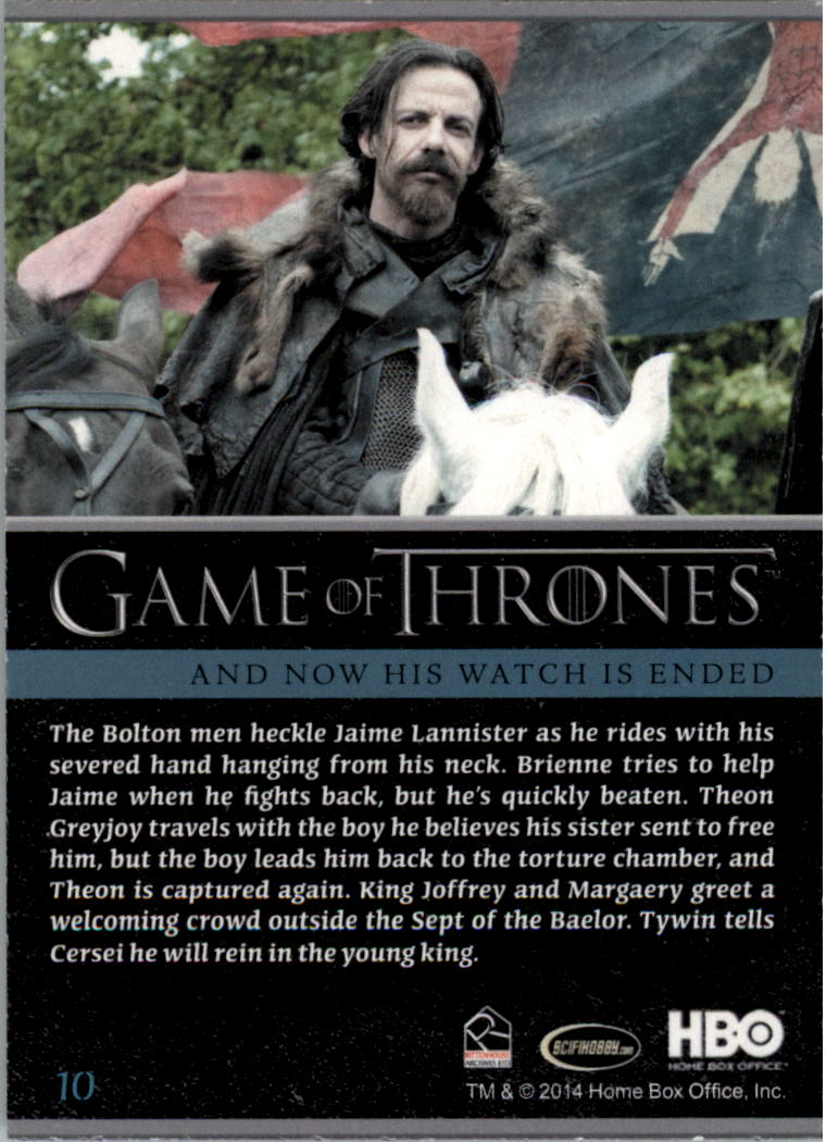2014 Game of Thrones Season Three Foil YOU PICK - Picture 17 of 137
