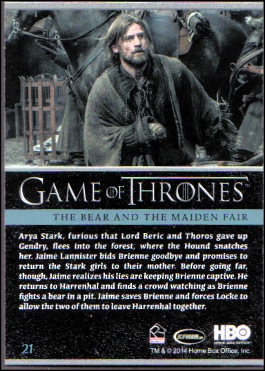 2014 Game of Thrones Season Three Foil YOU PICK - Picture 33 of 137