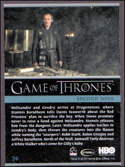 2014 Game of Thrones Season Three Foil YOU PICK - Picture 39 of 137