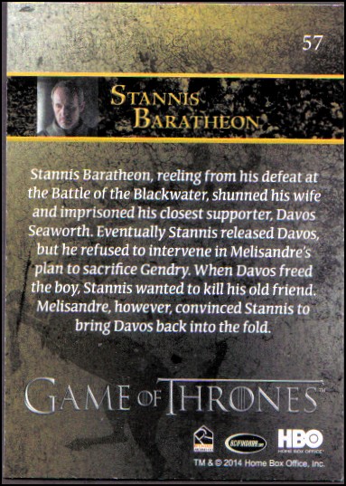 2014 Game of Thrones Season Three Foil YOU PICK - Picture 73 of 137