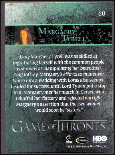 2014 Game of Thrones Season Three Foil YOU PICK - Picture 77 of 137