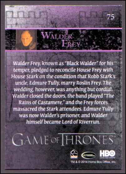 2014 Game of Thrones Season Three Foil YOU PICK - Picture 101 of 137