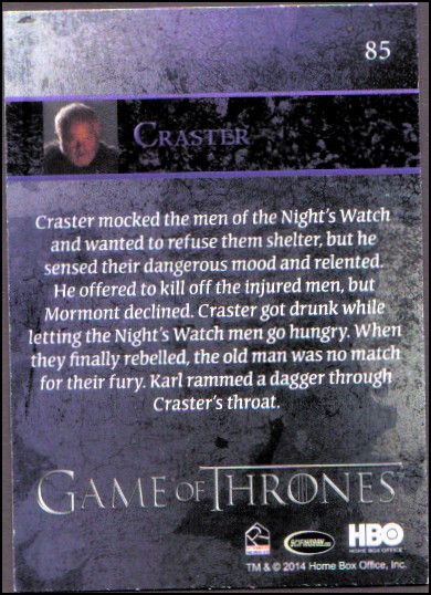 2014 Game of Thrones Season Three Foil YOU PICK - Picture 113 of 137