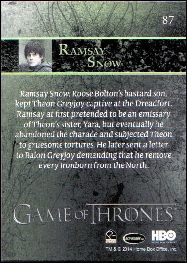 2014 Game of Thrones Season Three Foil YOU PICK - Picture 115 of 137
