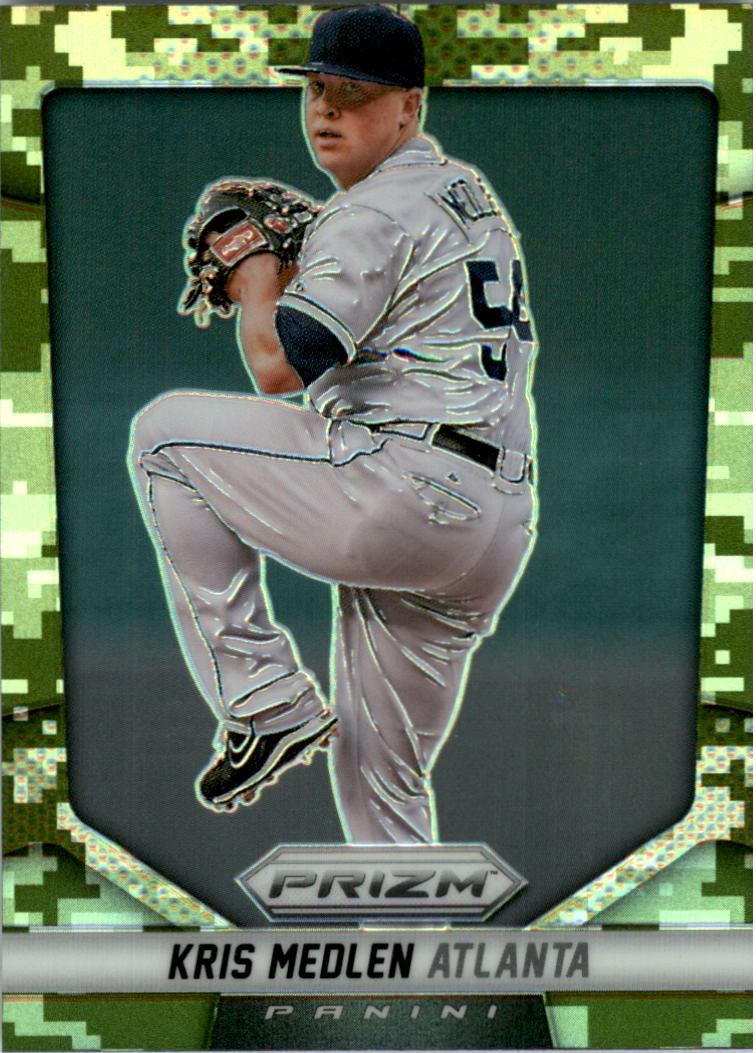 2014 Panini Prizm #137 Freddie Freeman Baseball Card Atlanta