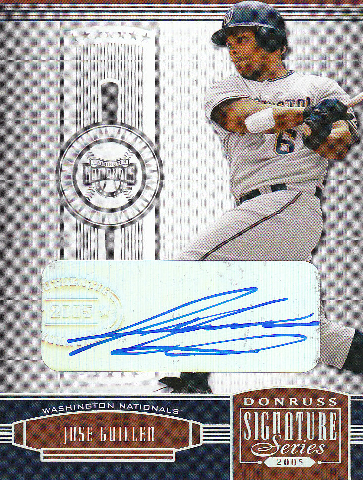 2005 Donruss Signature Baseball "Insert and Parallel" Cards - Picture 6 of 13