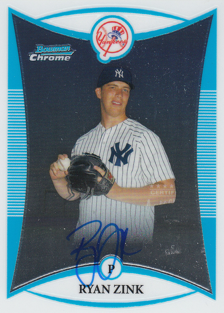 2008 Bowman Chrome Baseball "Prospects" Insert and Autograph Cards - Picture 326 of 339