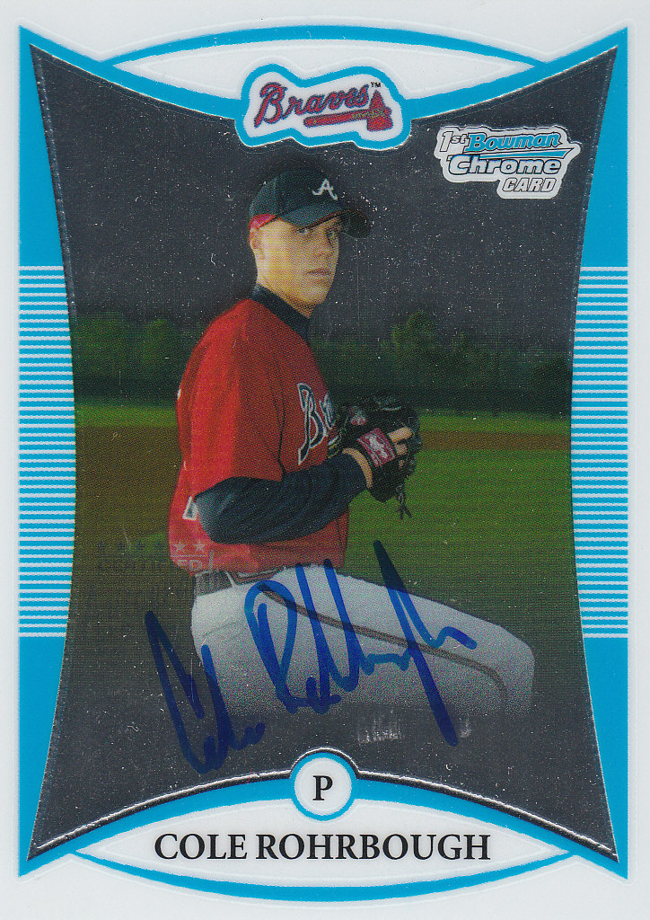 2008 Bowman Chrome Baseball "Prospects" Insert and Autograph Cards - Picture 334 of 339