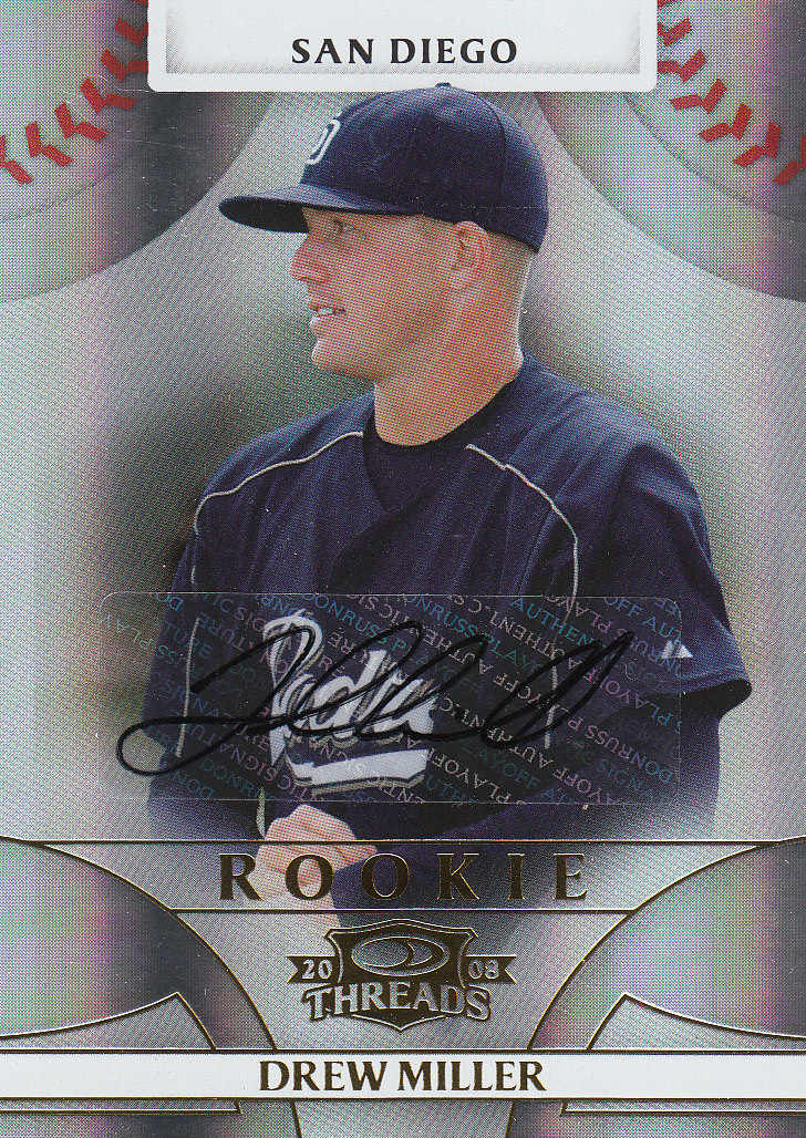 2008 Donruss Threads Baseball "Main Set" Cards #1 to #148 - Picture 195 of 196