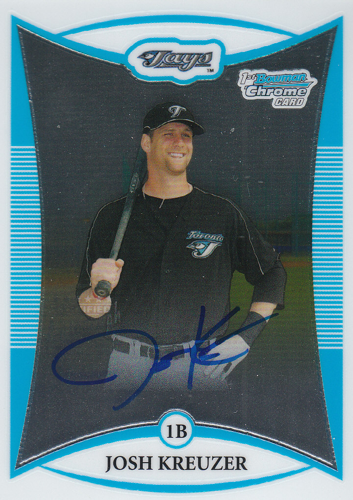 2008 Bowman Chrome Baseball "Prospects" Insert and Autograph Cards - Picture 324 of 339