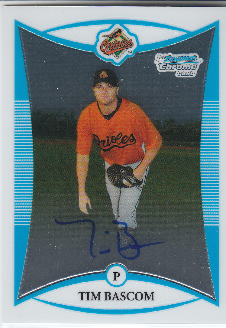 2008 Bowman Chrome Baseball "Prospects" Insert and Autograph Cards - Picture 328 of 339