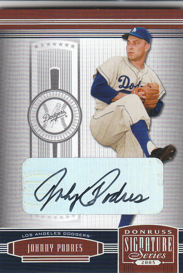 2005 Donruss Signature Baseball "Insert and Parallel" Cards - Picture 3 of 13